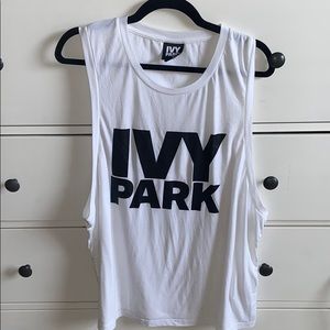 SOLD NWOT Ivy Park Loose Fit Workout Tank- L